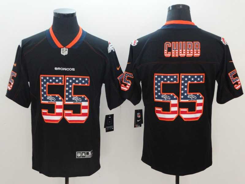 Nike Broncos 55 Bradley Chubb Black USA Flag Fashion Limited Jerseys,We sell and wholesale Nike Broncos 55 Bradley Chubb Black USA Flag Fashion Limited Jerseys on line form chian!